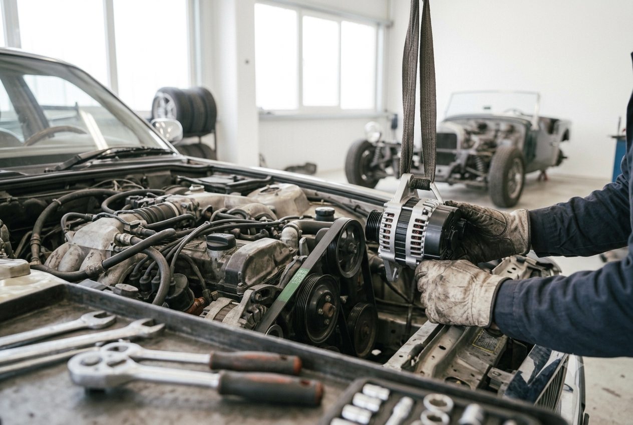 Alternator Repair and Replacement in Houston at Bekardi Garage