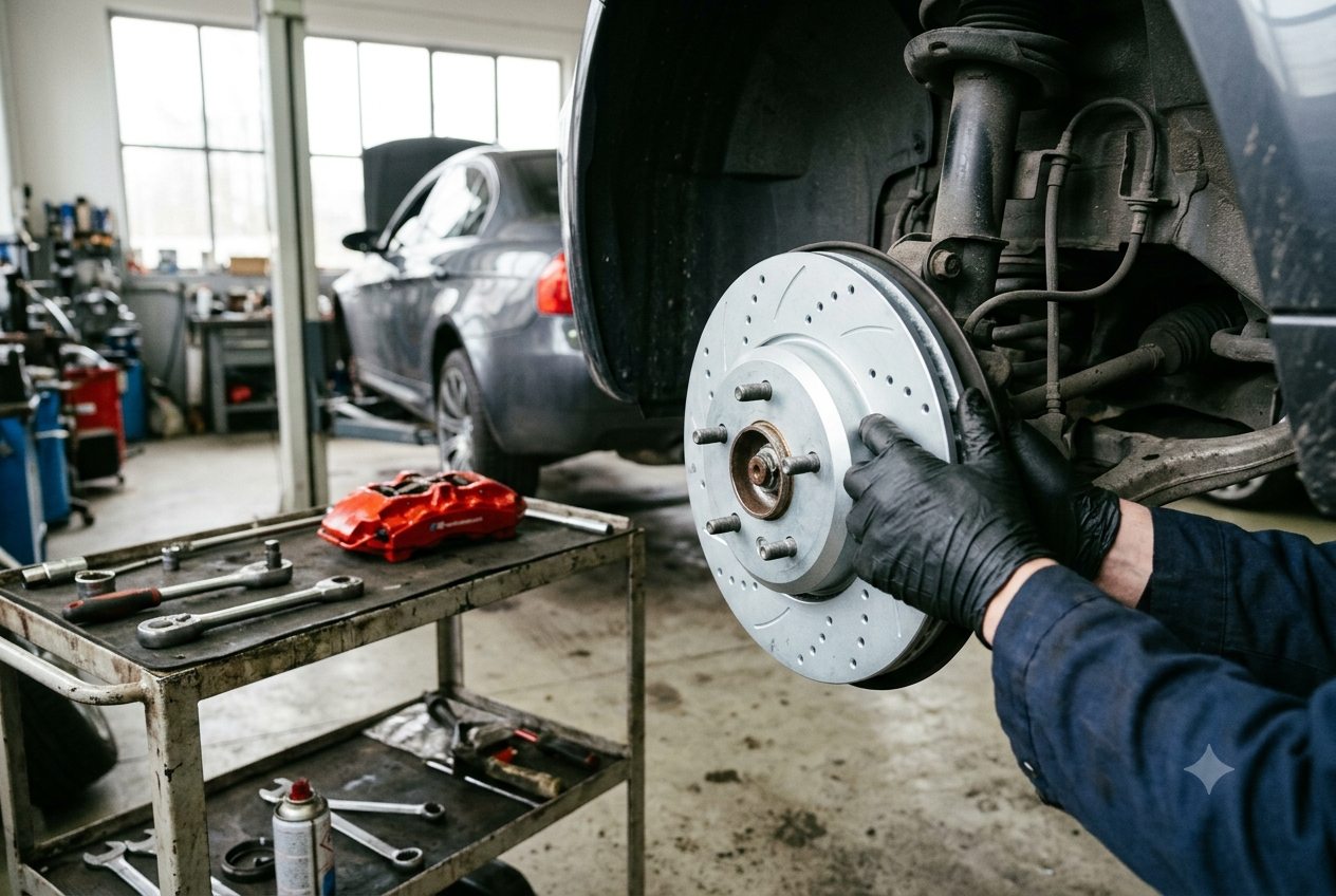European Brake Repair and Service in Houston at Bekardi Garage