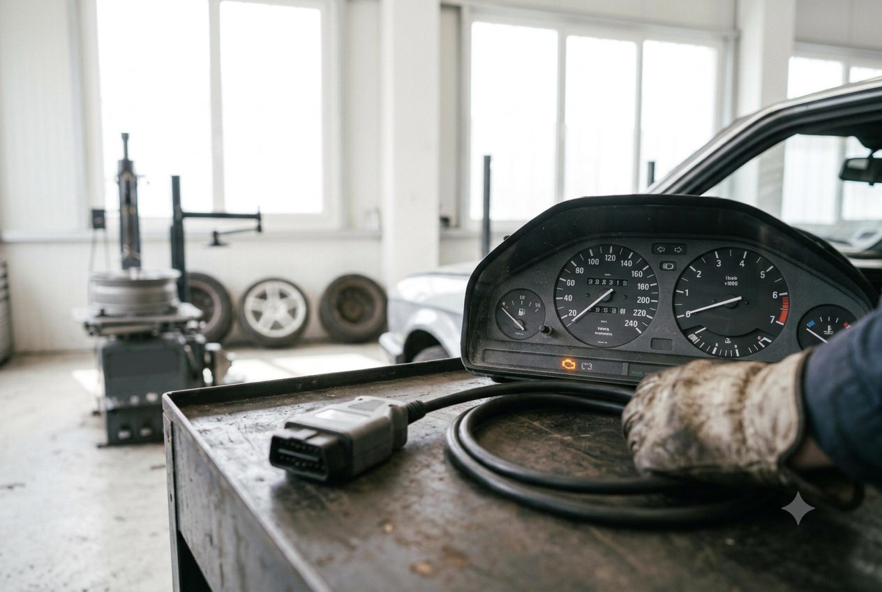 Check Engine Light Diagnosis in Houston at Bekardi Garage