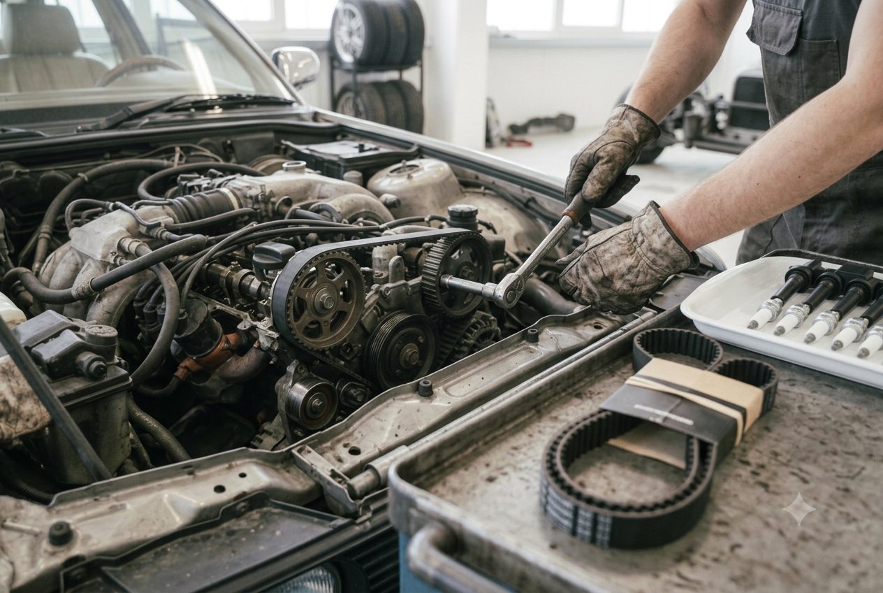 Timing Belt Replacement in Houston at Bekardi Garage